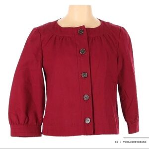 ⚫️ ANN TAYLOR RED JACKET/ CARDIGAN 6P​​